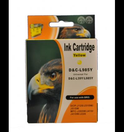 COMPATIBILI Cartuccia compatibile Brother LC39/985 giallo